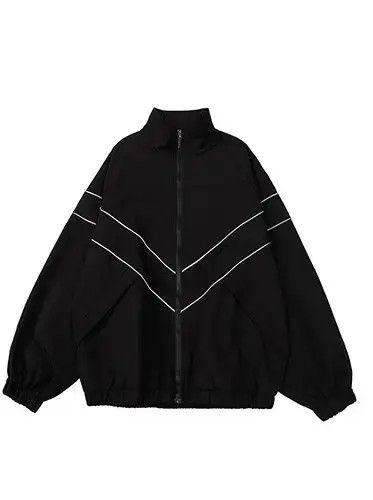 Reflective Striped Jacket