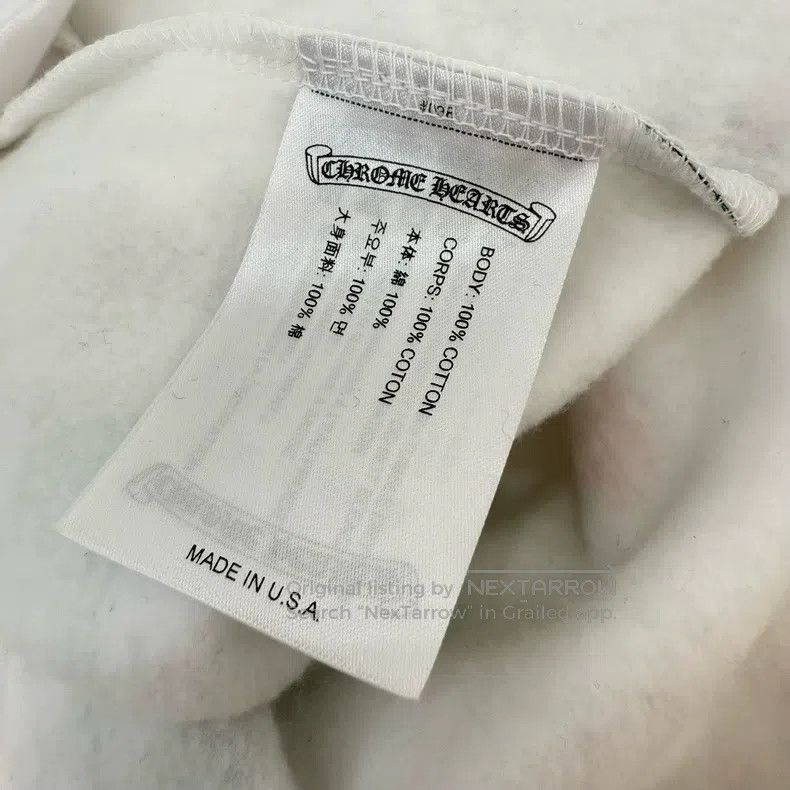 Chrome Hearts CHROME HEARTS Size XL White graffiti hoodie Size US XL / EU 56 / 4 - 3 Thumbnail