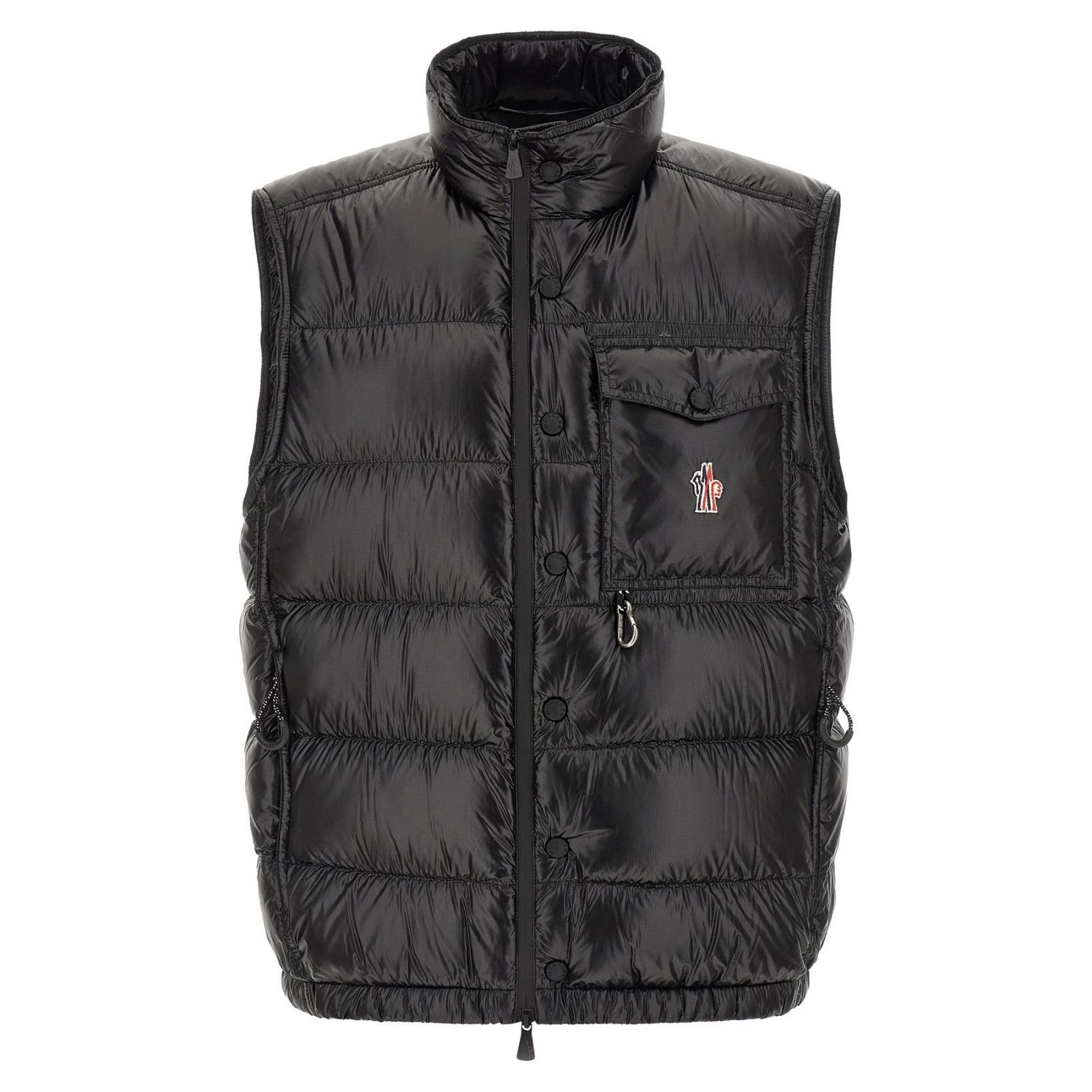 MONCLER GRENOBLE Uychi $1395 Men's Black Vest New (Men's siz