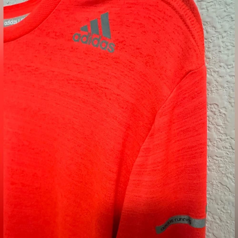 Adidas Adidas Orange-Red Athletic Long Sleeve Climalite Shirt Small Size US S / EU 44-46 / 1 - 2 Thumbnail