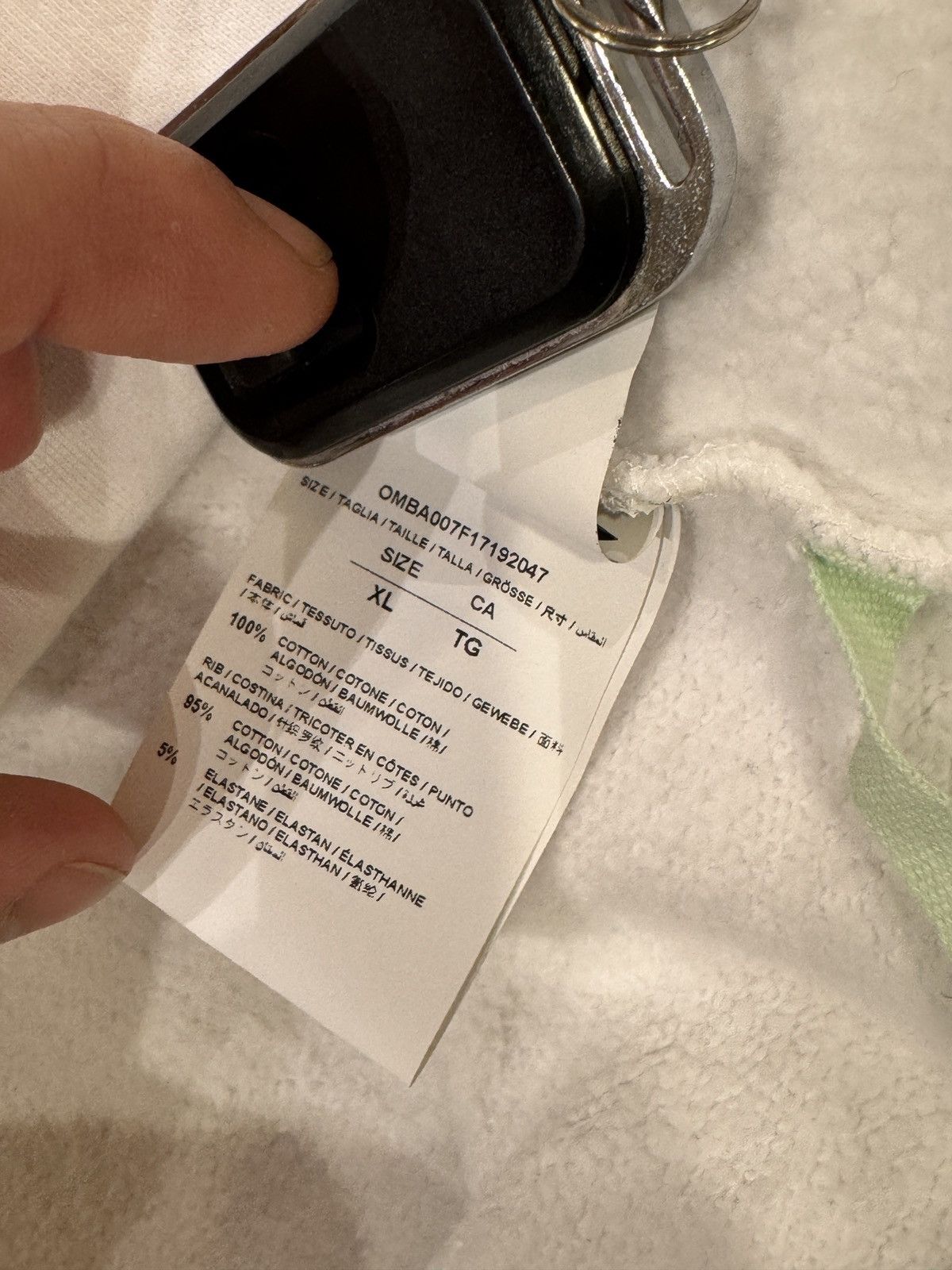 Off-White Off-White ‘Seeing Things’ Crewneck White Size US XL / EU 56 / 4 - 6 Thumbnail