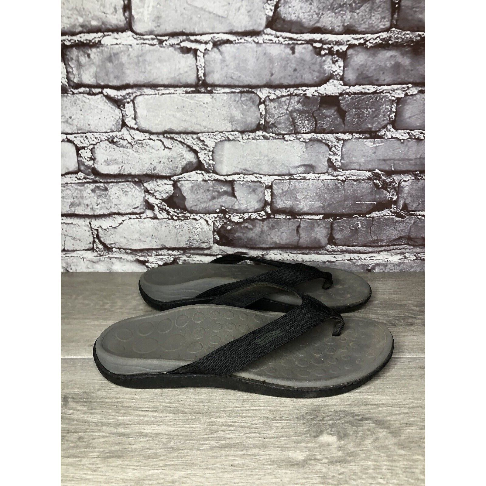 Other VIONIC Wave Black Toe Post Flip Flop Sandals Unisex Men Sz 8 Size US 8 / EU 41 - 15 Thumbnail