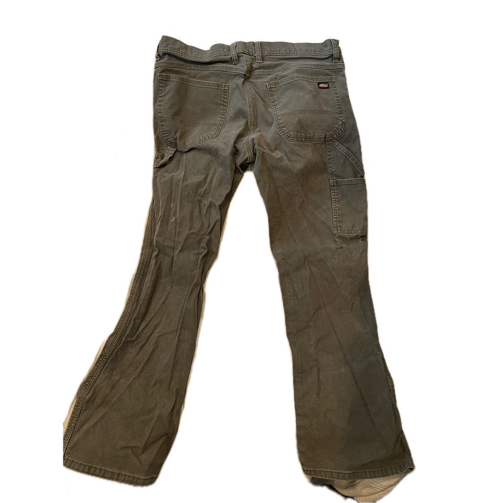 Dickies Dickies Green Gray Carpenter Pants Mens 36x32 Size US 36 / EU 52 - 2 Thumbnail