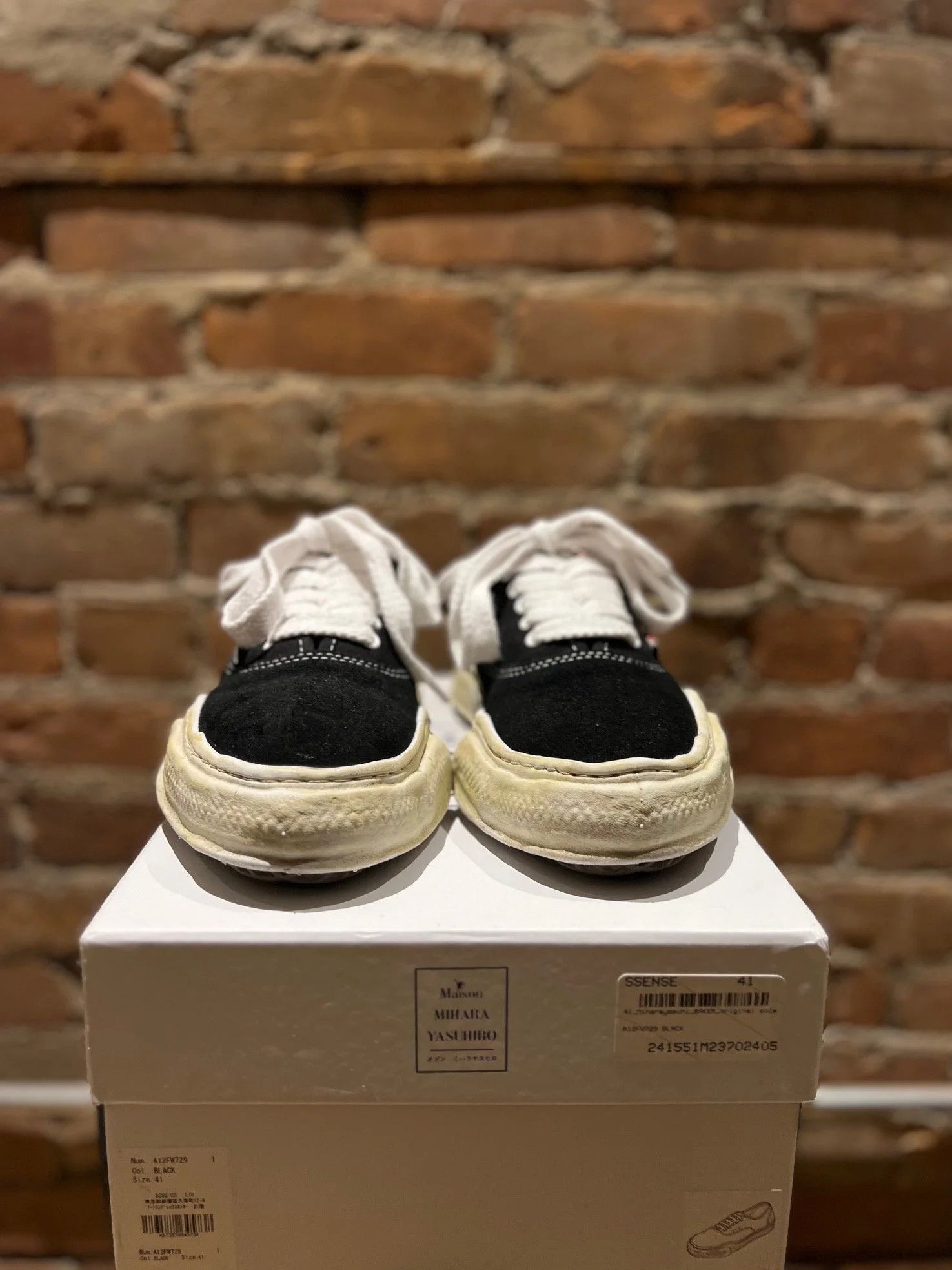 Maison MIHARA YASUHIRO Maison Mihara Yasuhiro BAKER Low “Original Sole” Sneaker Size US 8 / EU 41 - 3 Thumbnail
