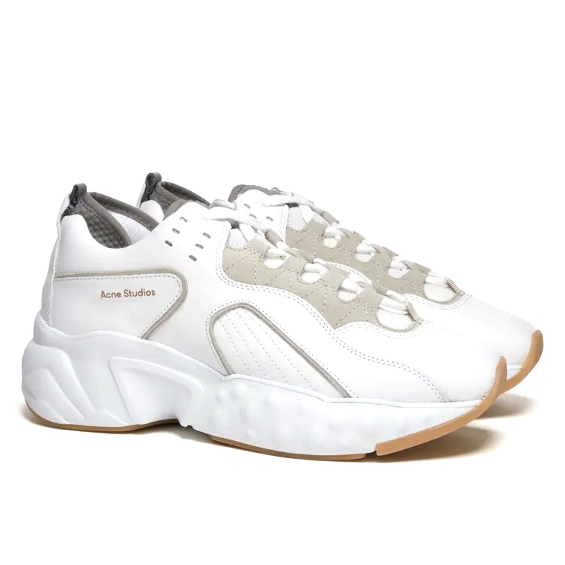 Women's White Acne Studios Manhattan Sneakers New with Box