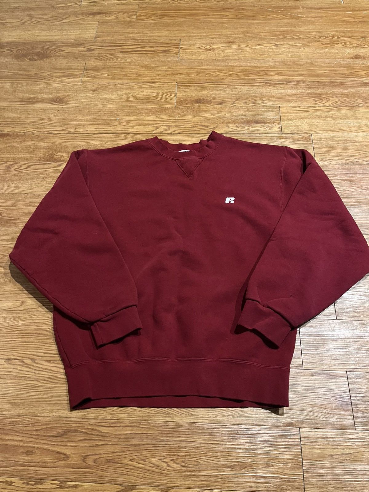 Russell Athletic vintage 90’s basic baggy and boxy red russel crewneck Size US M / EU 48-50 / 2 - 1 Thumbnail