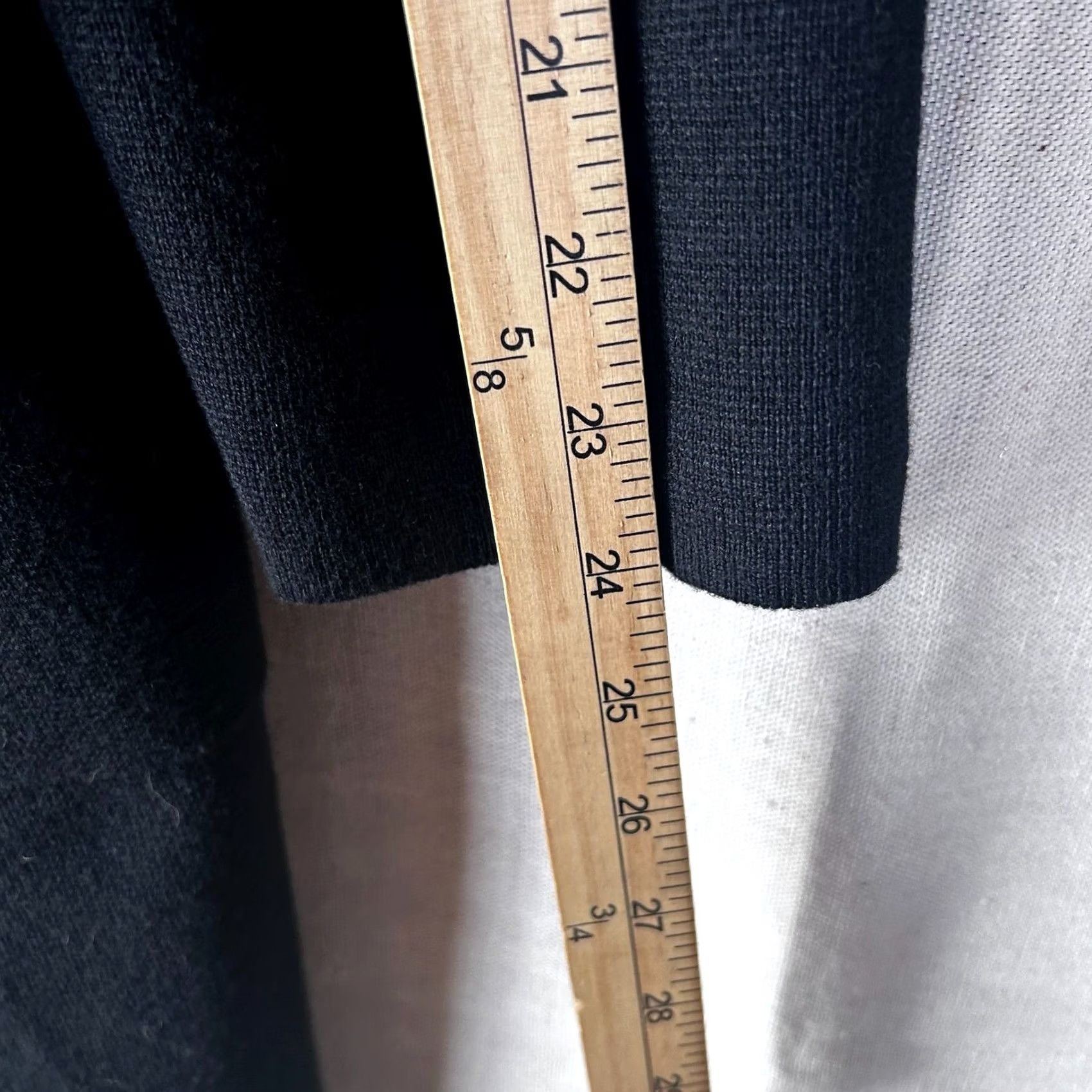 J.Crew J.Crew Cardigan Sweater Black Merino Wool Blend Open Front Pockets Small Women's Knit Shirt Style Vintage? No Size S / US 4 / IT 40 - 6 Thumbnail