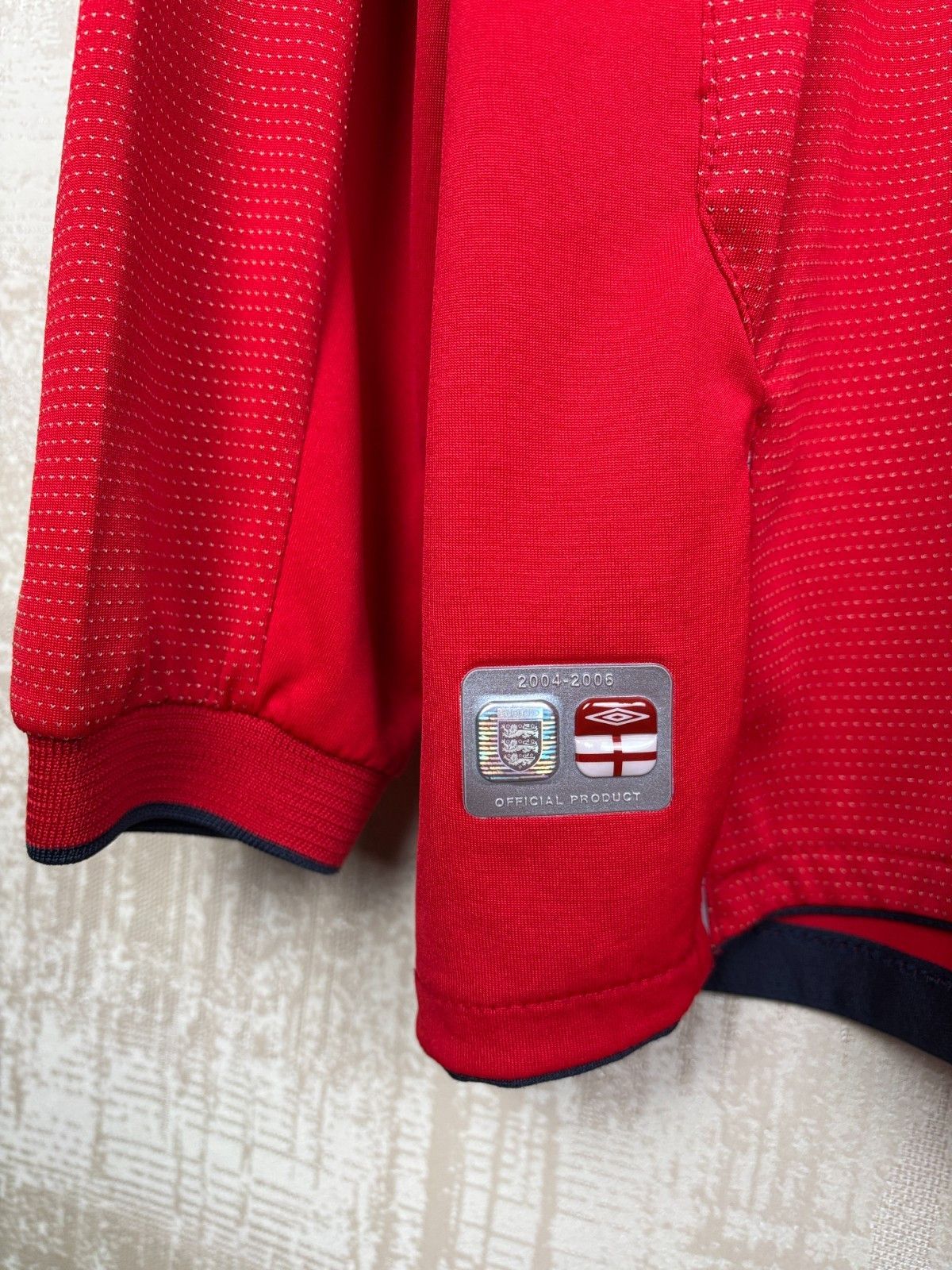 Umbro England 2004 2006 Umbro X-sTaTic Soccer Vintage Jersey Size US L / EU 52-54 / 3 - 4 Thumbnail