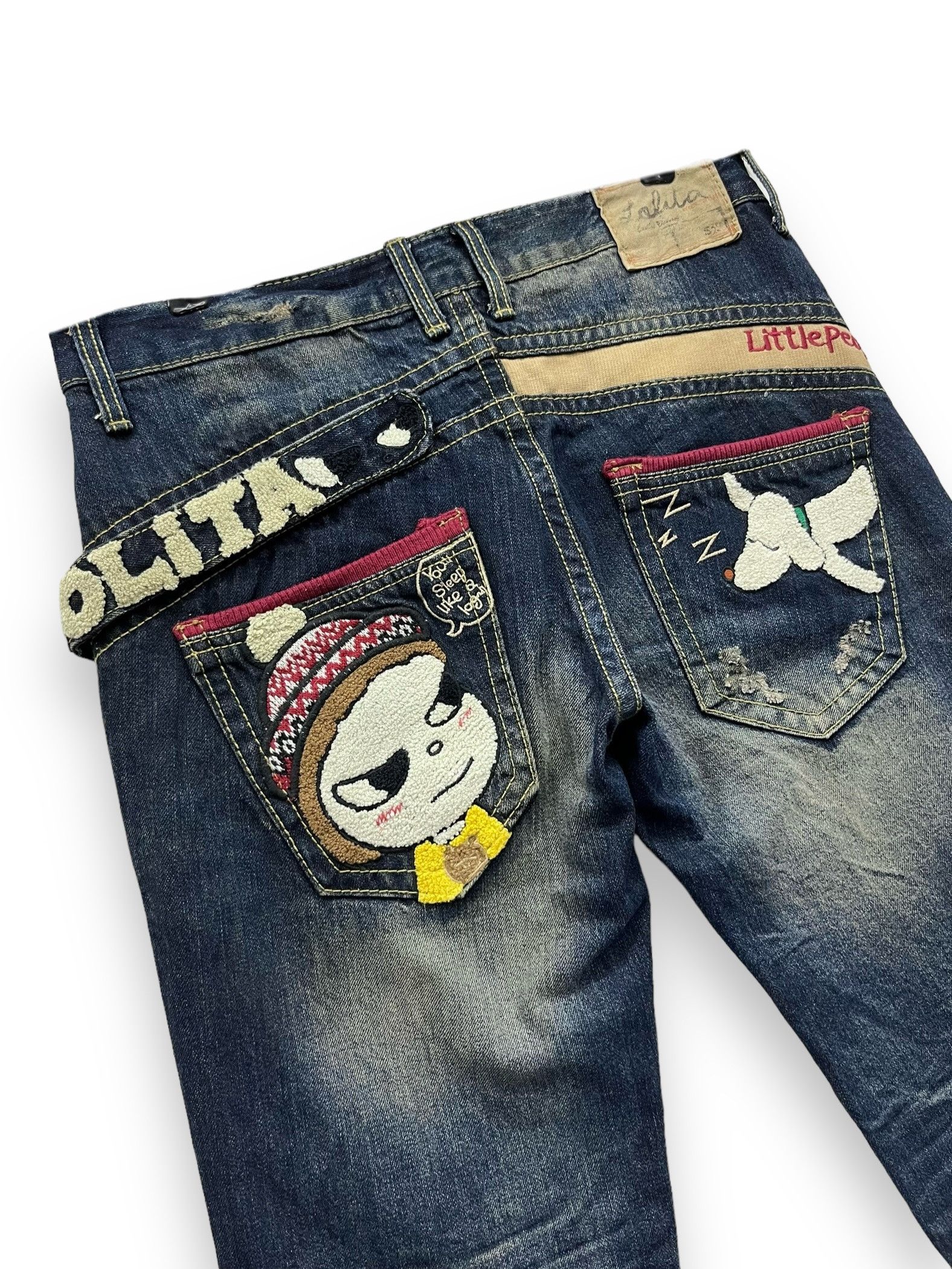 Vintage LASTOFFER 🔥 YOSHITOMO NARA x LOLITA Exotic Artist Denim Size 32" / US 10 / IT 46 - 1 Thumbnail