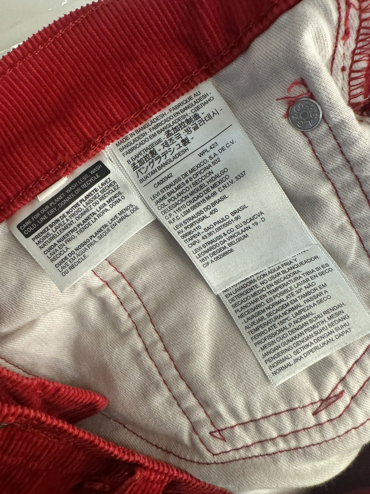 Levi's Levi Corduroys Pants Size US 34 / EU 50 - 8 Thumbnail