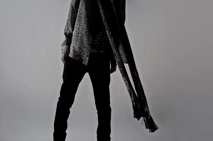 Saint Laurent Paris oversized leopard print silk shirt. Size L / US 10 / IT 46 - 5 Thumbnail