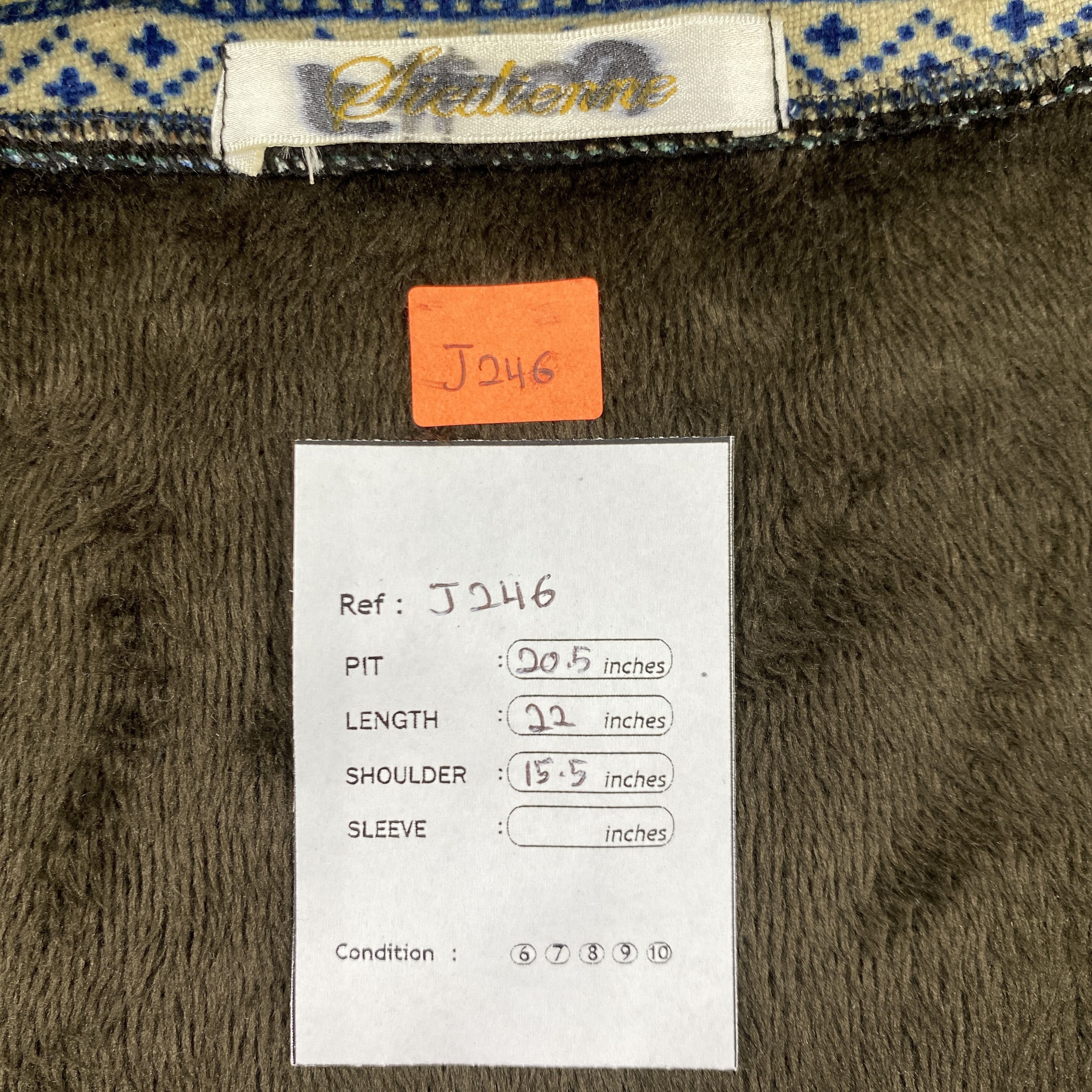 Japanese Brand Vintage Japanese Brand Waist Coat Vest Jacket- J246 Size US S / EU 44-46 / 1 - 7 Thumbnail