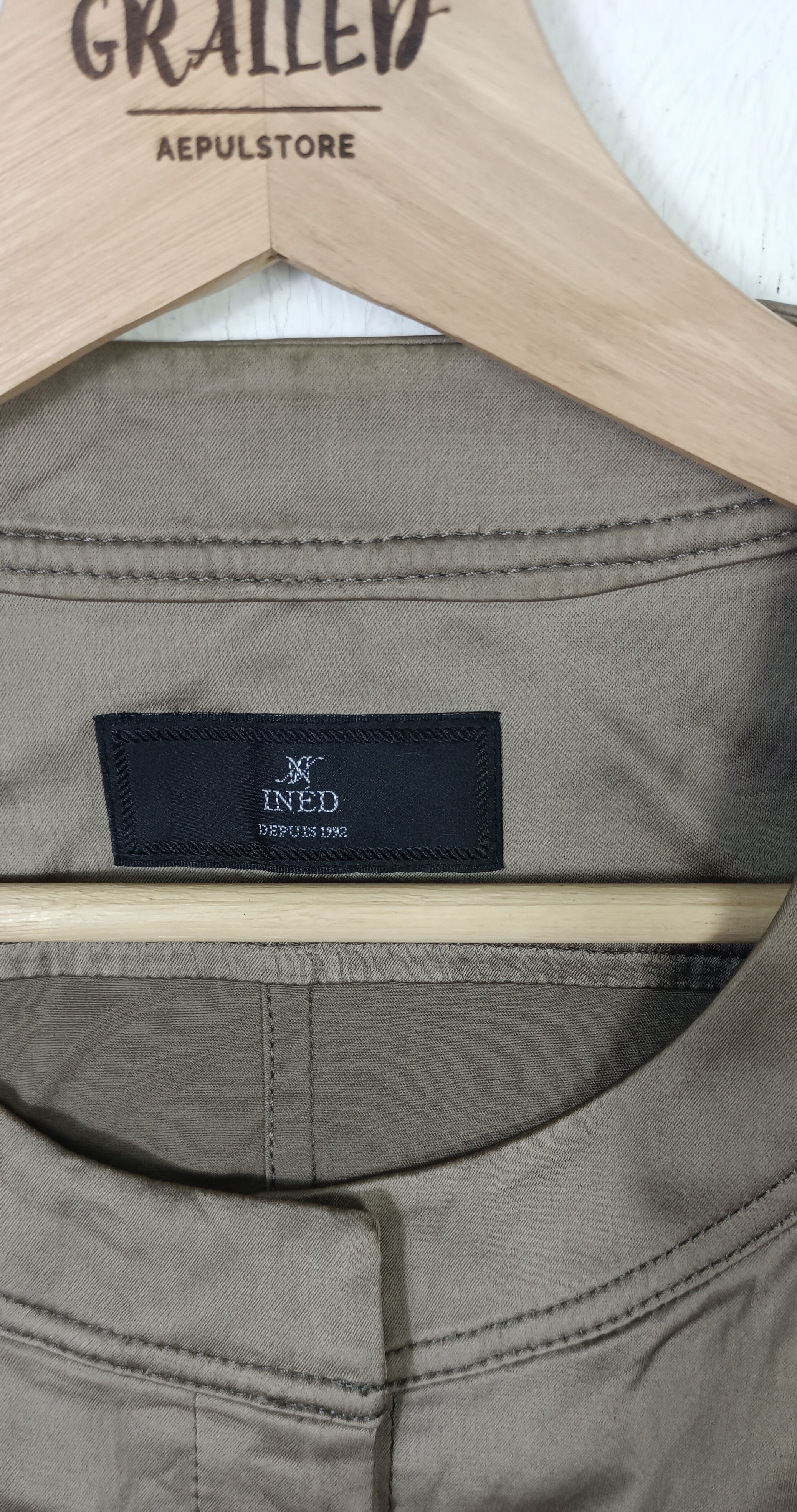 Yohji Yamamoto Ined by Yohji Yamamoto Jumper Blouson Jacket Size XS / US 0-2 / IT 36-38 - 6 Thumbnail
