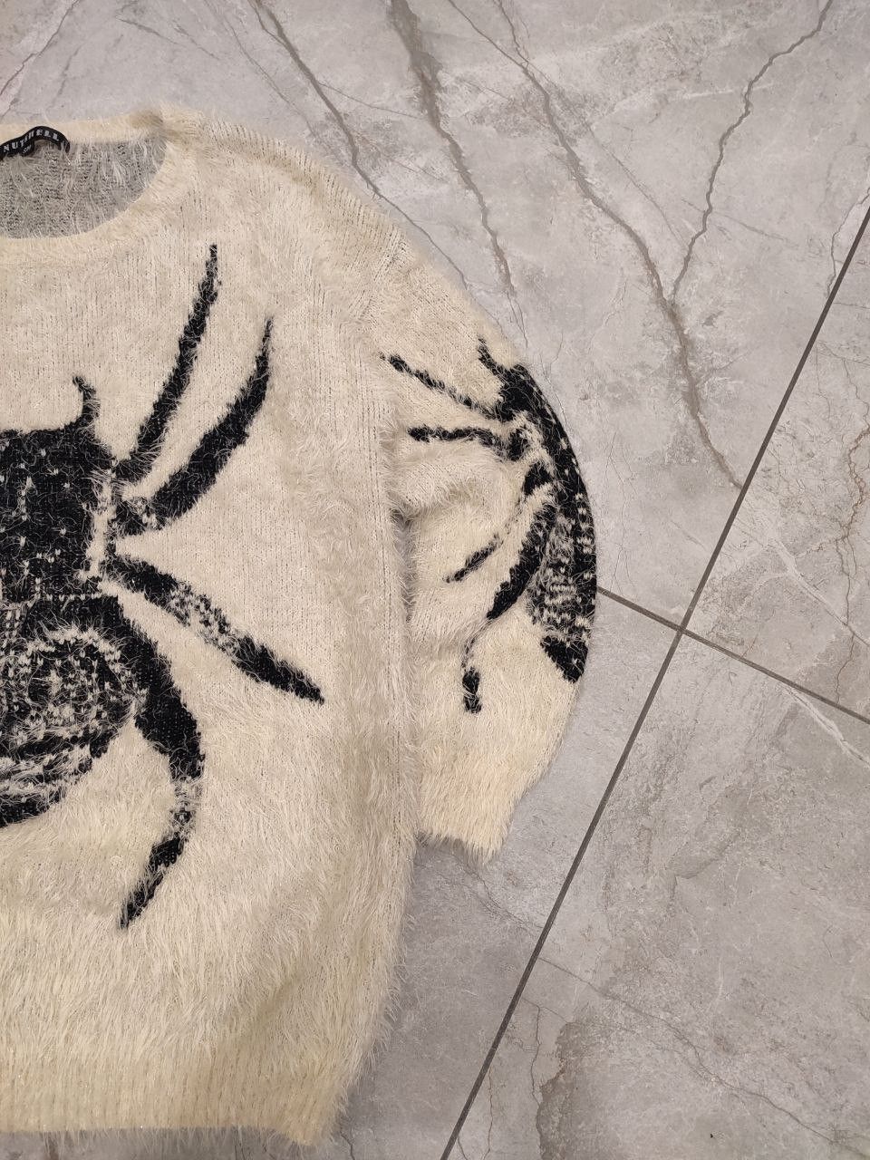 Other Womens sweater 1 of 1 black spyder print grunge M/S size Size S / US 4 / IT 40 - 5 Thumbnail