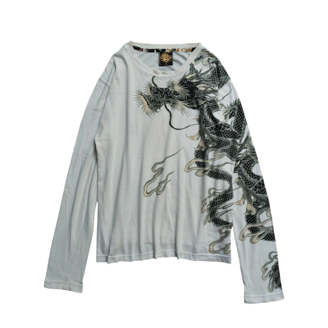 Yasuyuki Ishii Japanese brand dragon tattoo long sleeve Size US M / EU 48-50 / 2 - 1 Thumbnail