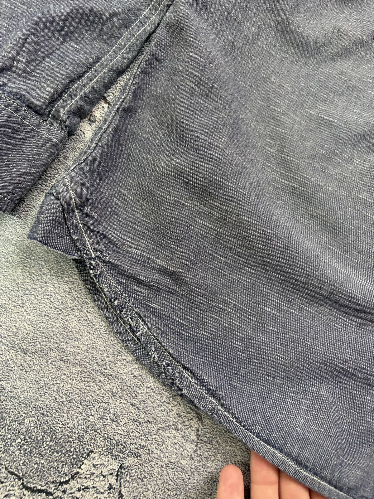 Von Dutch Von Dutch Kustom Kulture Shirt Grey Chambray Motorcycle XL Size US XL / EU 56 / 4 - 14 Thumbnail