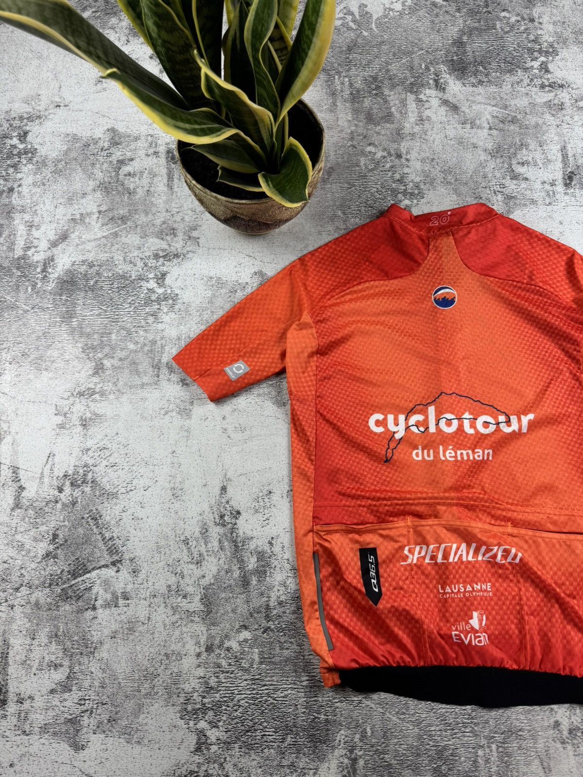 Vintage Cyclotour du leman Trek Bike Men’s Velo Jersey T Shirt Kit Size US L / EU 52-54 / 3 - 4 Thumbnail