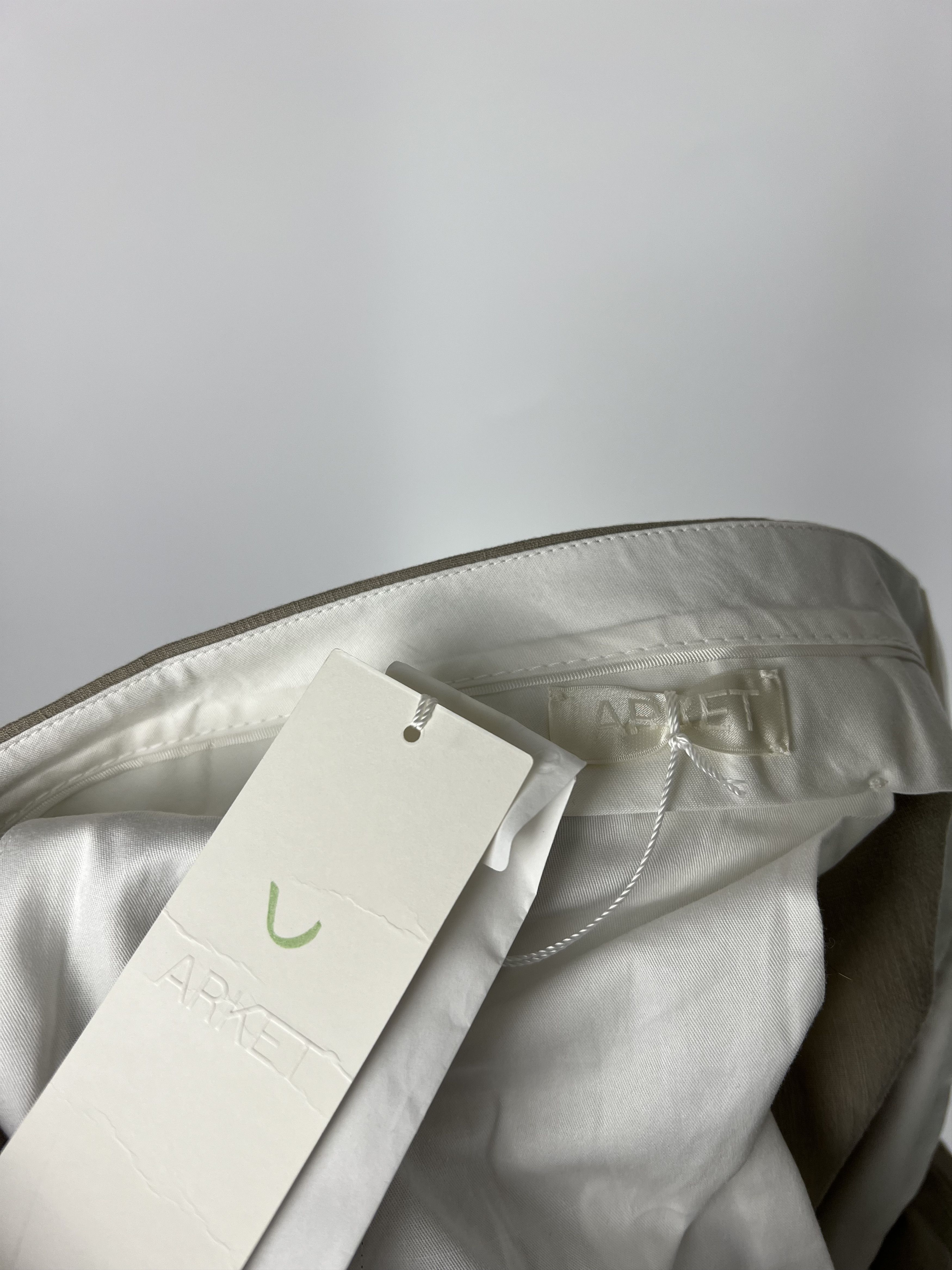 Arket NWT Arket Women's Linen Cotton Pants Size EUR38 Size 28" / US 6 / IT 42 - 7 Thumbnail