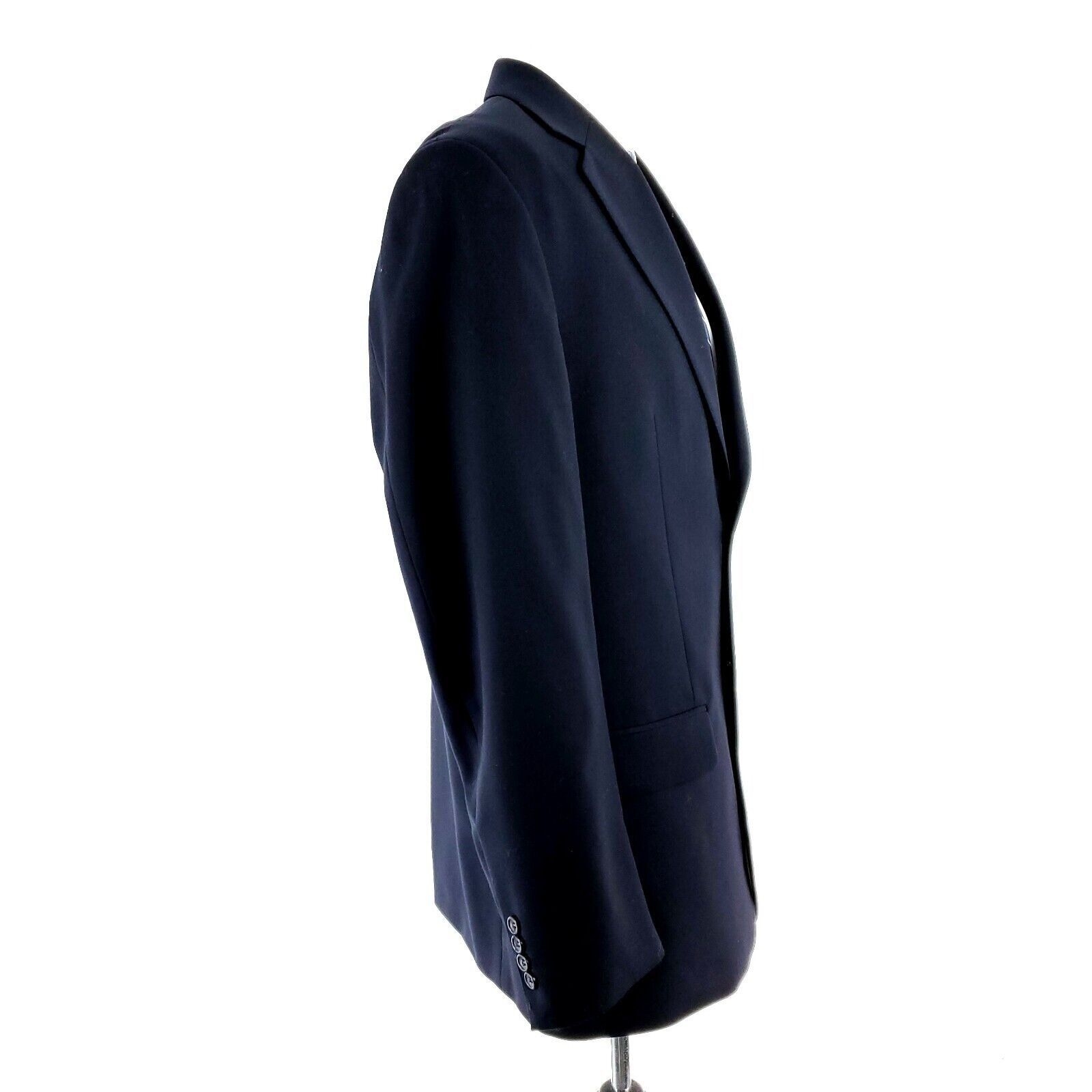 Joseph & Feiss Joseph Feiss Trio Wool 2 Button Blazer 40L Blue Size 40L - 6 Thumbnail