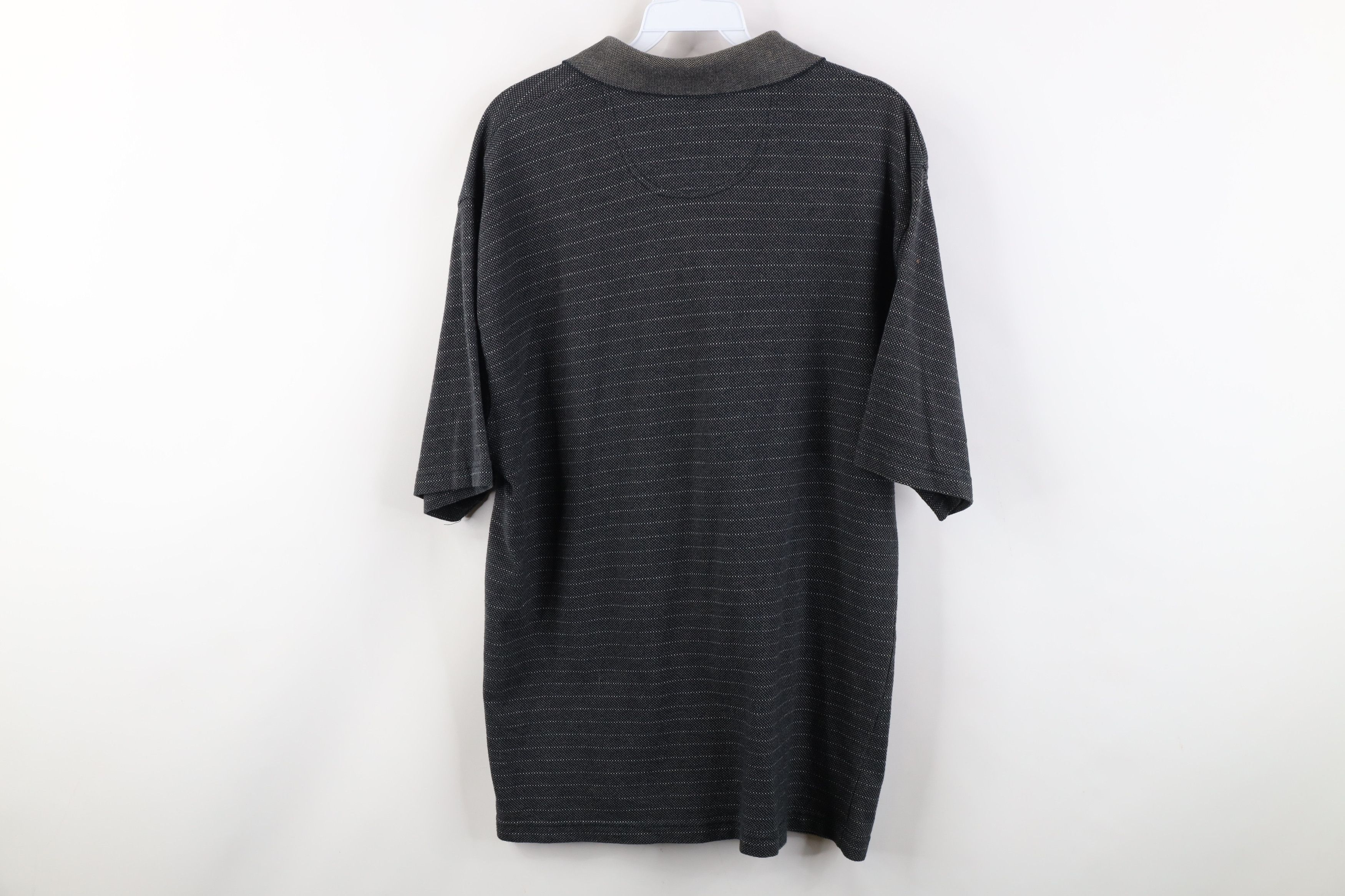 Vintage Vintage 90s Streetwear Thermal Knit Collared Golf Polo Shirt Size US L / EU 52-54 / 3 - 11 Thumbnail