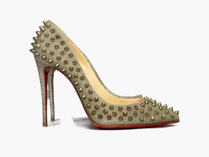 Christian Louboutin Christian Louboutin 38 Heels 95 Size US 7.5 / IT 37.5 - 2 Thumbnail