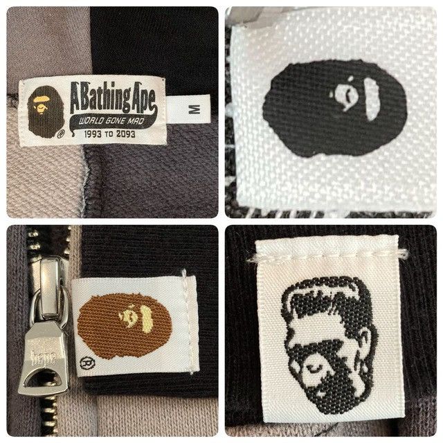 Bape BAPE Crazy color shark full zip hoodie a bathing ape Size US M / EU 48-50 / 2 - 7 Thumbnail