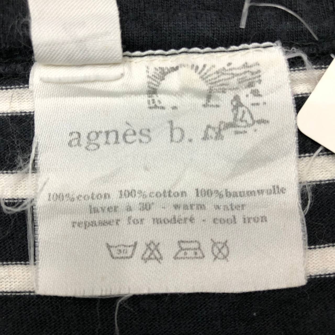 agnes b. T84 AGNES B. STRIPED LONG SLEEVE TEE Size XS / US 0-2 / IT 36-38 - 8 Thumbnail