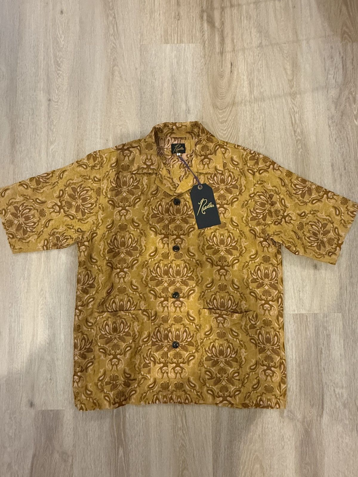 KAE TANAKA x Needles Jacquard Cabana Shirt