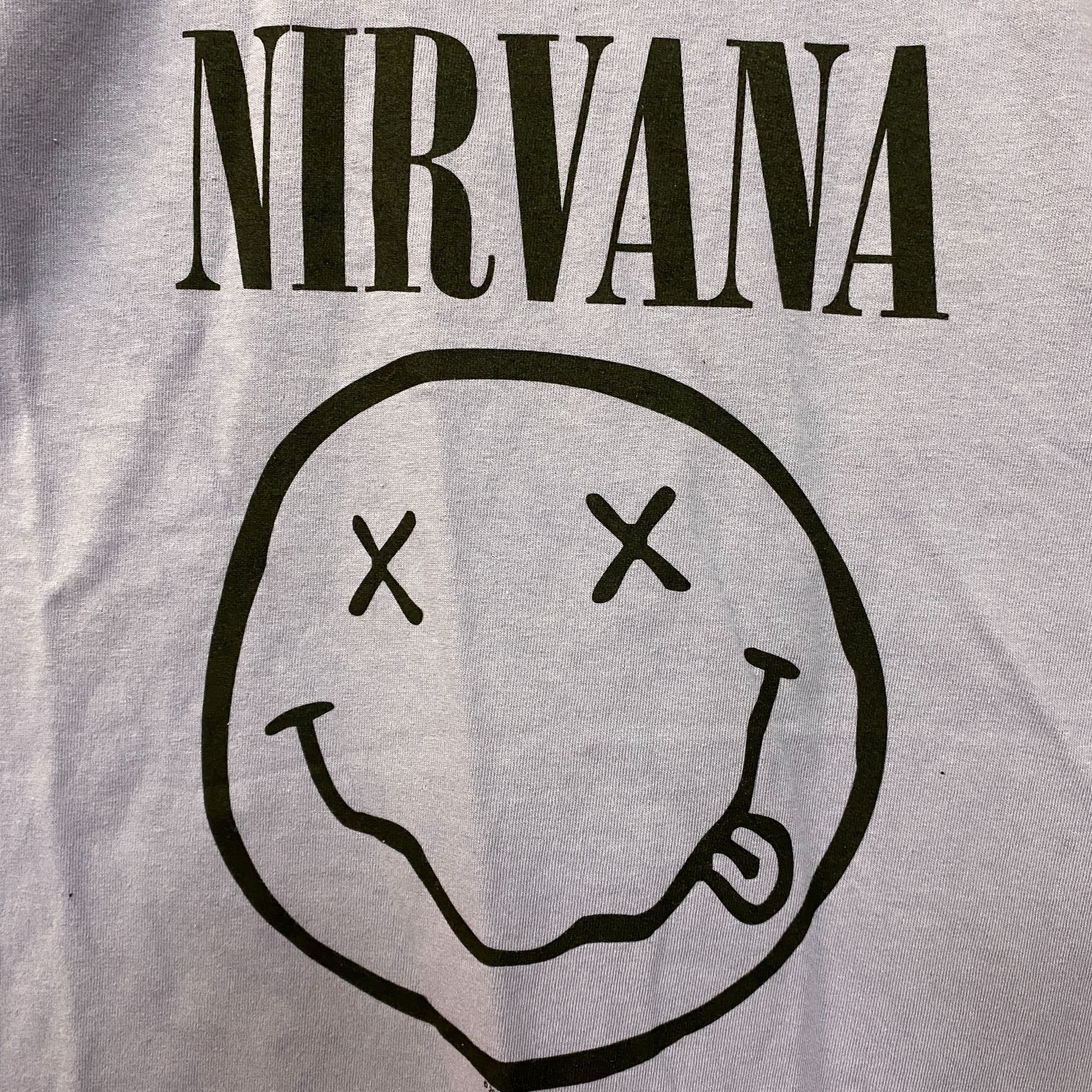 Nirvana Nirvana Smiley Face Sleeveless Grunge Croptop Medium Size M / US 6-8 / IT 42-44 - 2 Thumbnail