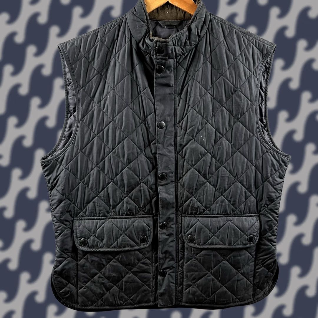 Barbour Barbour Men's Quilted Polarquilt Waistcoat/Zip Logo Vest