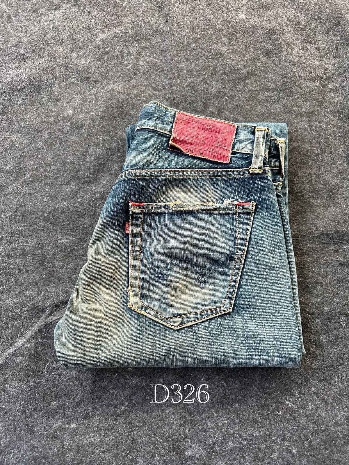 Edwin Vintage Edwin 504 Faded Washed Denim 32x32 D326 Size US 32 / EU 48 - 20 Thumbnail