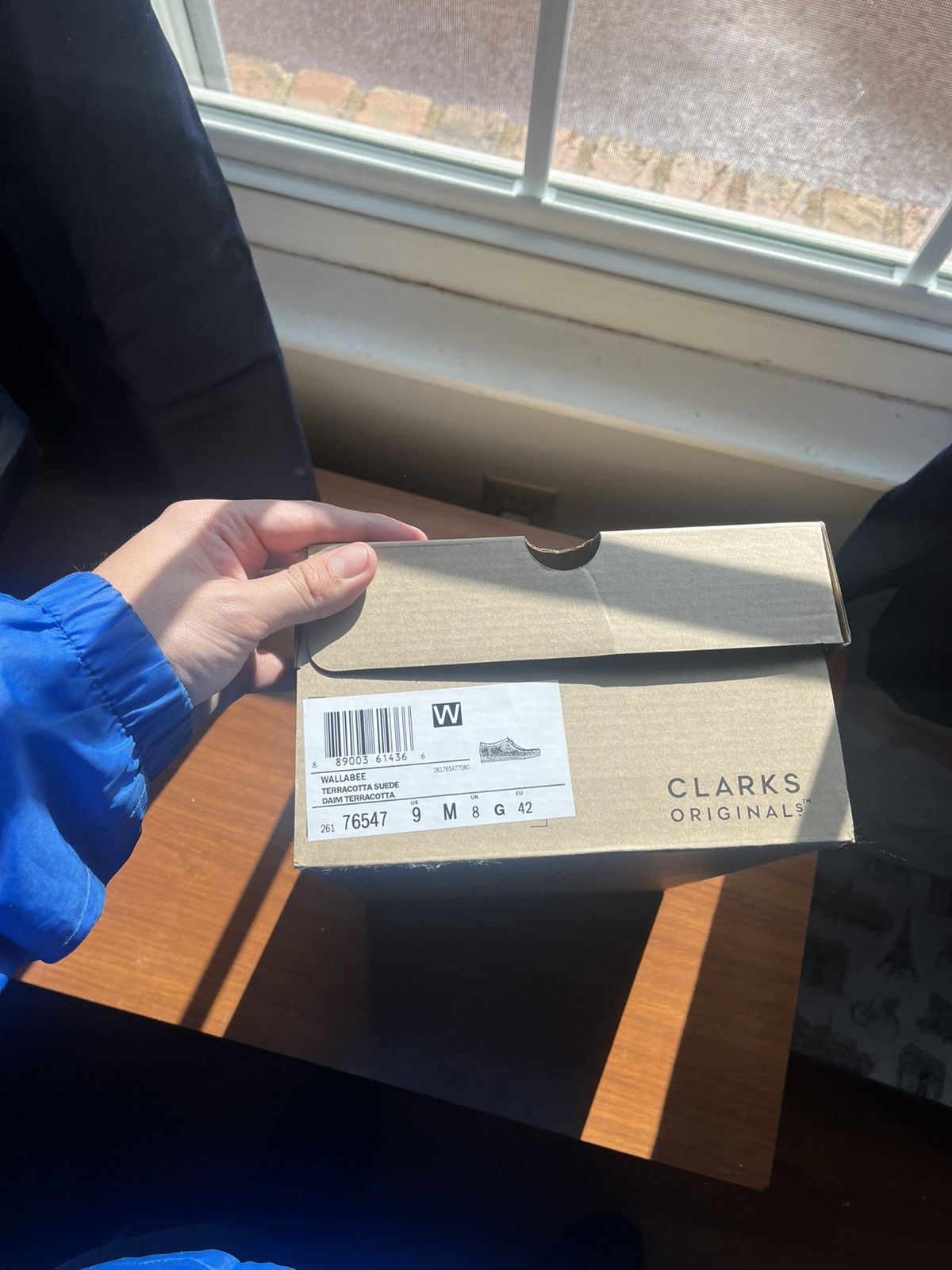 Clarks WALLABEE TERRACOTTA SUEDE Size US 9 / EU 42 - 8 Thumbnail