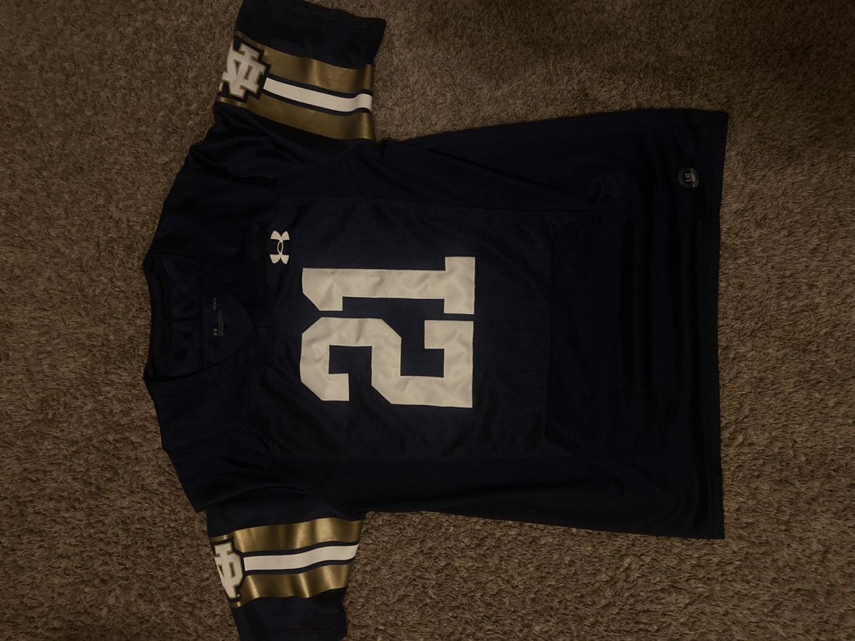 Under Armour Notre Dame #21 Jersey – Under Armour Size US L / EU 52-54 / 3 - 1 Thumbnail