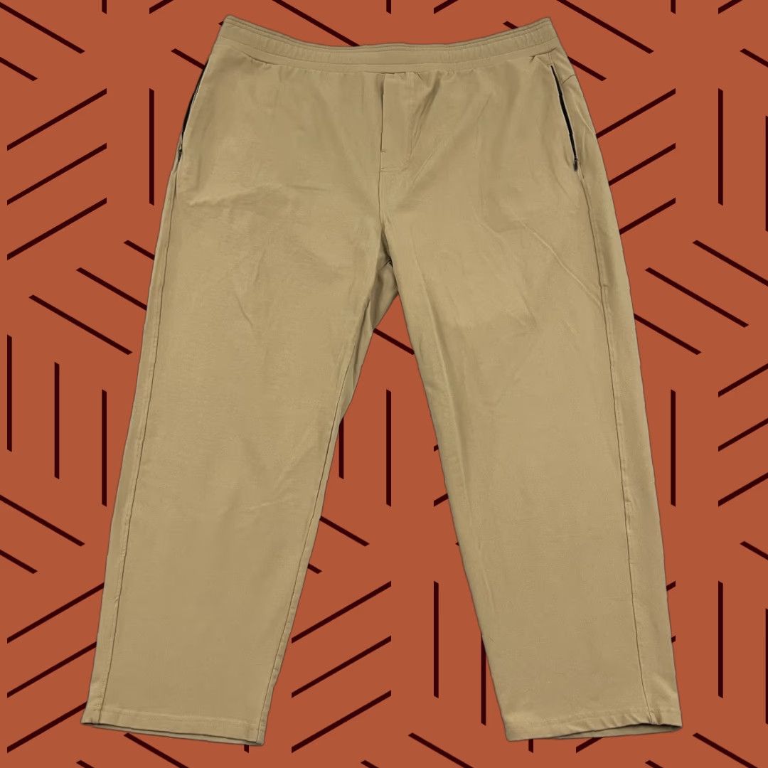 Vintage Public Rec Daymaker Pants Men 42 x 27 Brown Tapered Leg Athleisure Pants Regular 42 in Brown Mens Size US 42 / EU 58 - 1 Thumbnail