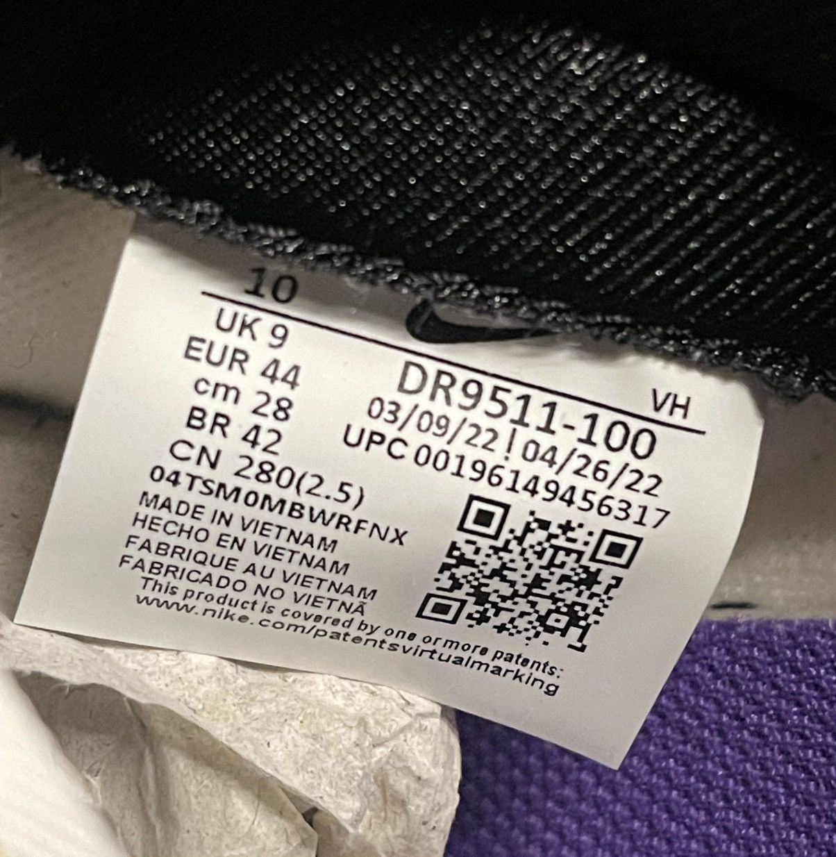 Nike Nike Dunk Low SE 'World Champ' Size US 10 / EU 43 - 11 Thumbnail