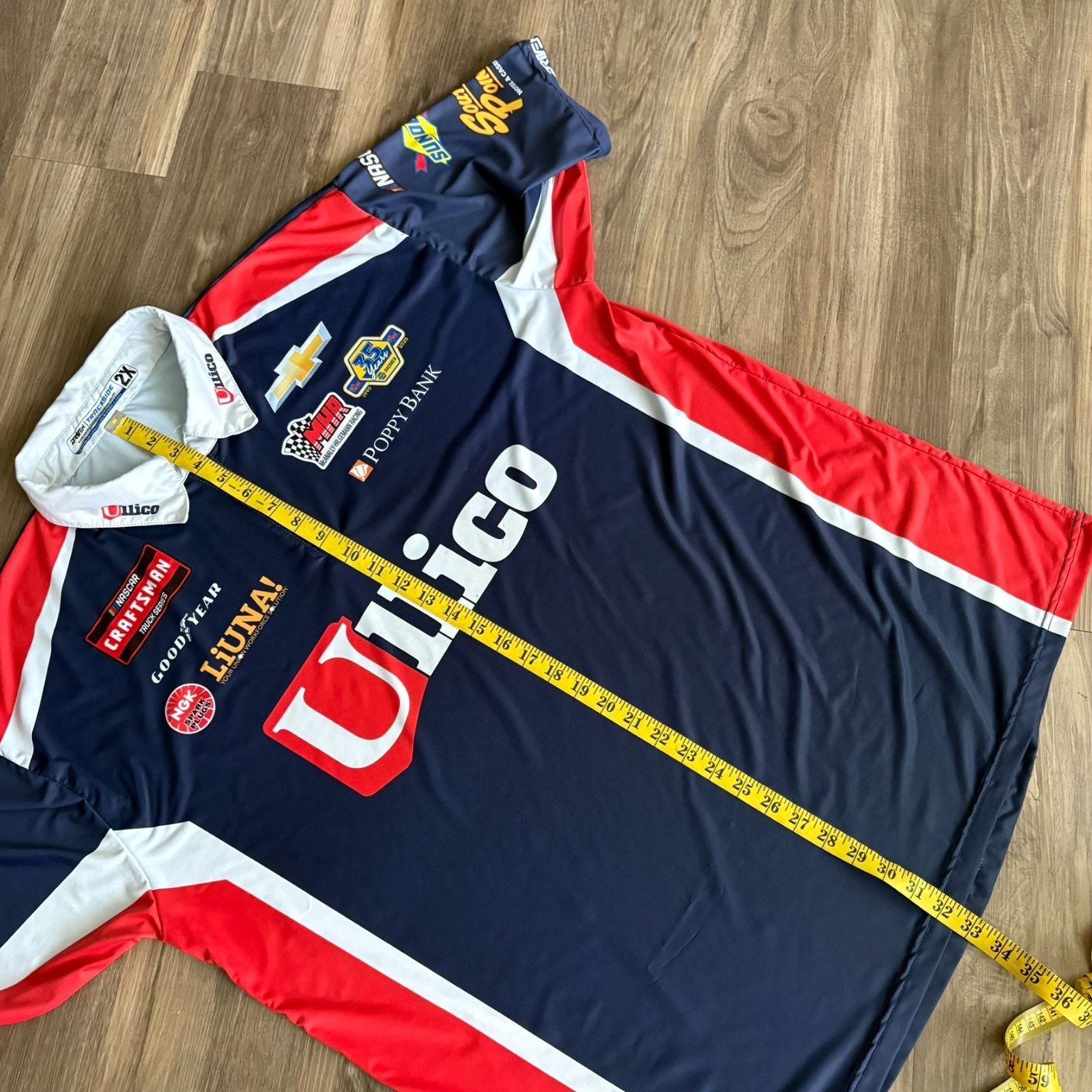 NASCAR McAnally-Hilgemann Racing Pit Crew Shirt Men's Size 2XL Size US XXL / EU 58 / 5 - 6 Thumbnail