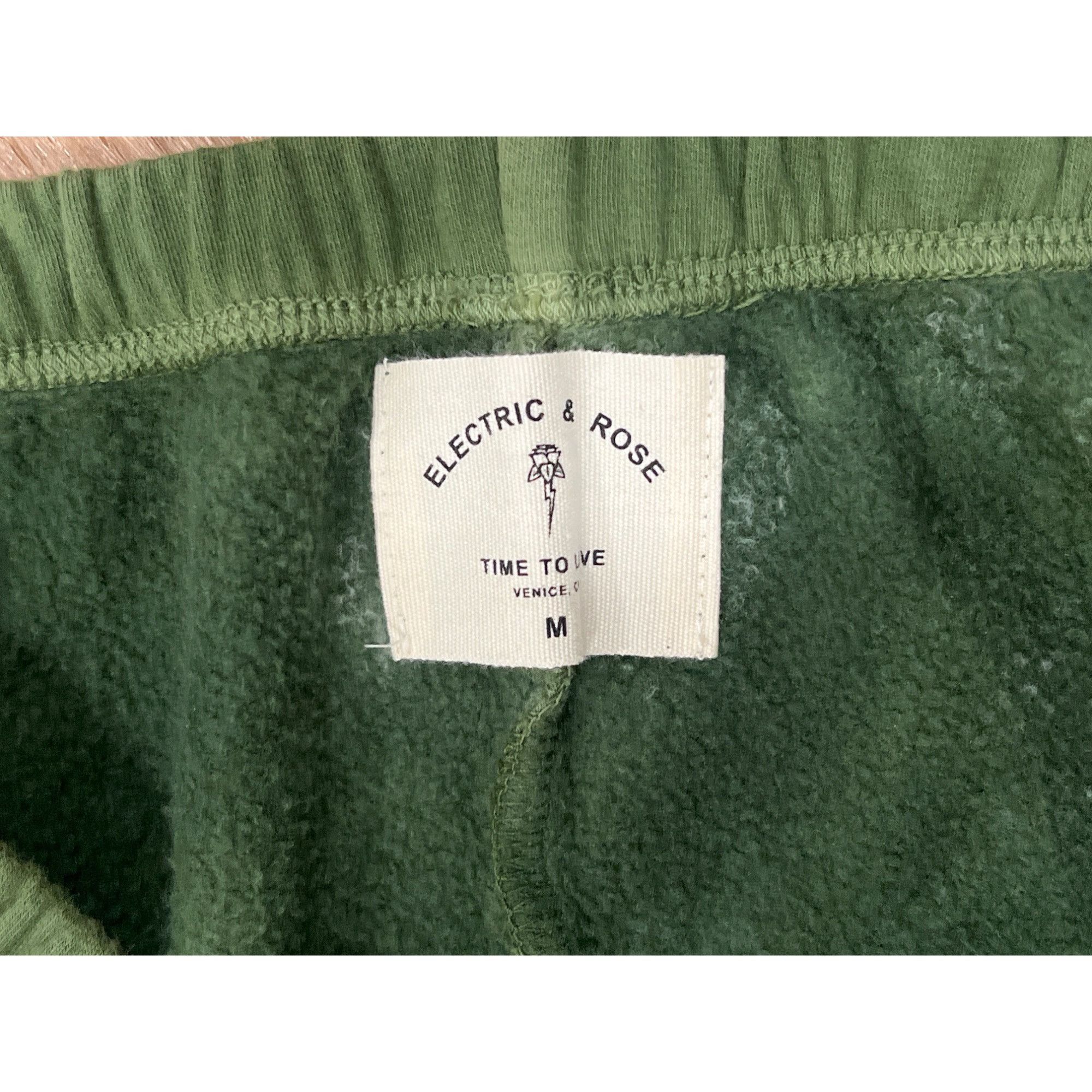 Other Electric & Rose Siesta Tie-Dye Sweatpants Fade Olive/Chartre Size 31" - 4 Thumbnail
