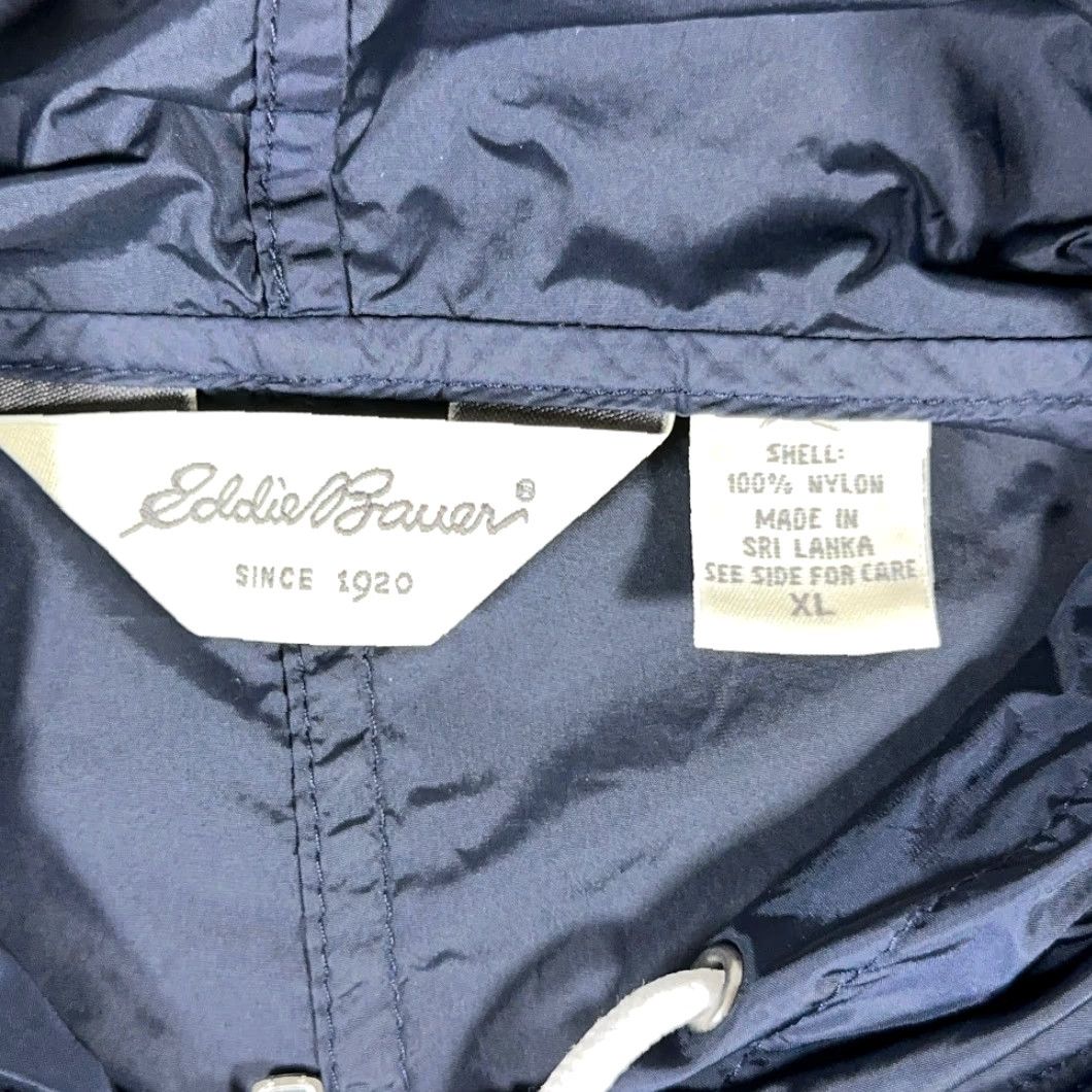 Eddie Bauer Eddie Bauer Jacket Adult XL Blue Hooded Windbreaker Outdoor Softshell Windbreaker Size US XL / EU 56 / 4 - 4 Thumbnail