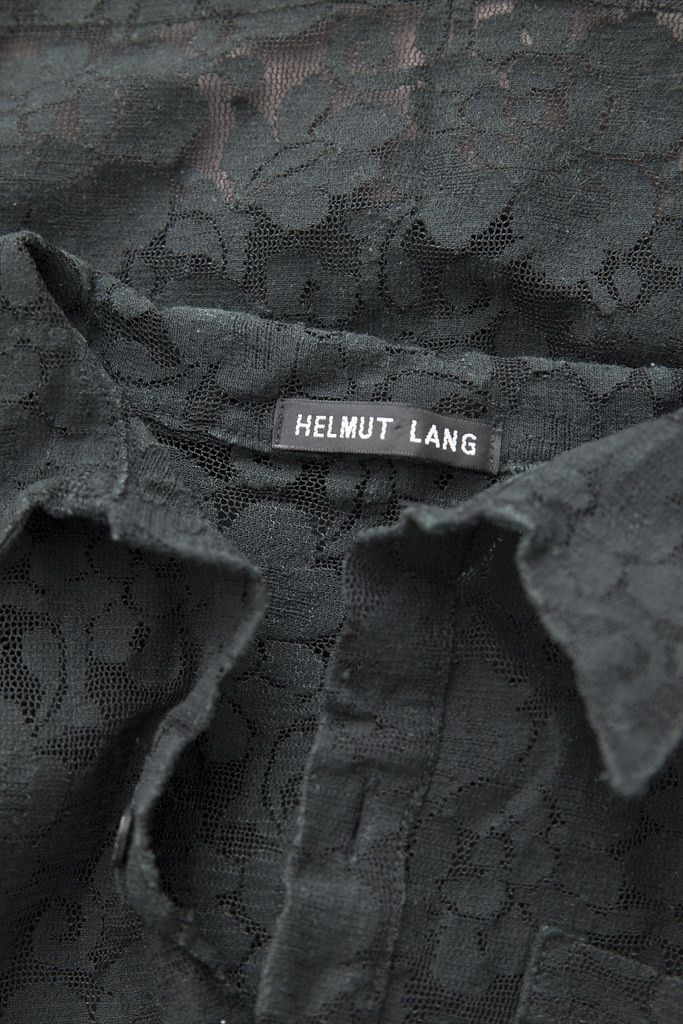 Helmut Lang SS96 lace polo shirt Size S / US 4 / IT 40 - 6 Thumbnail
