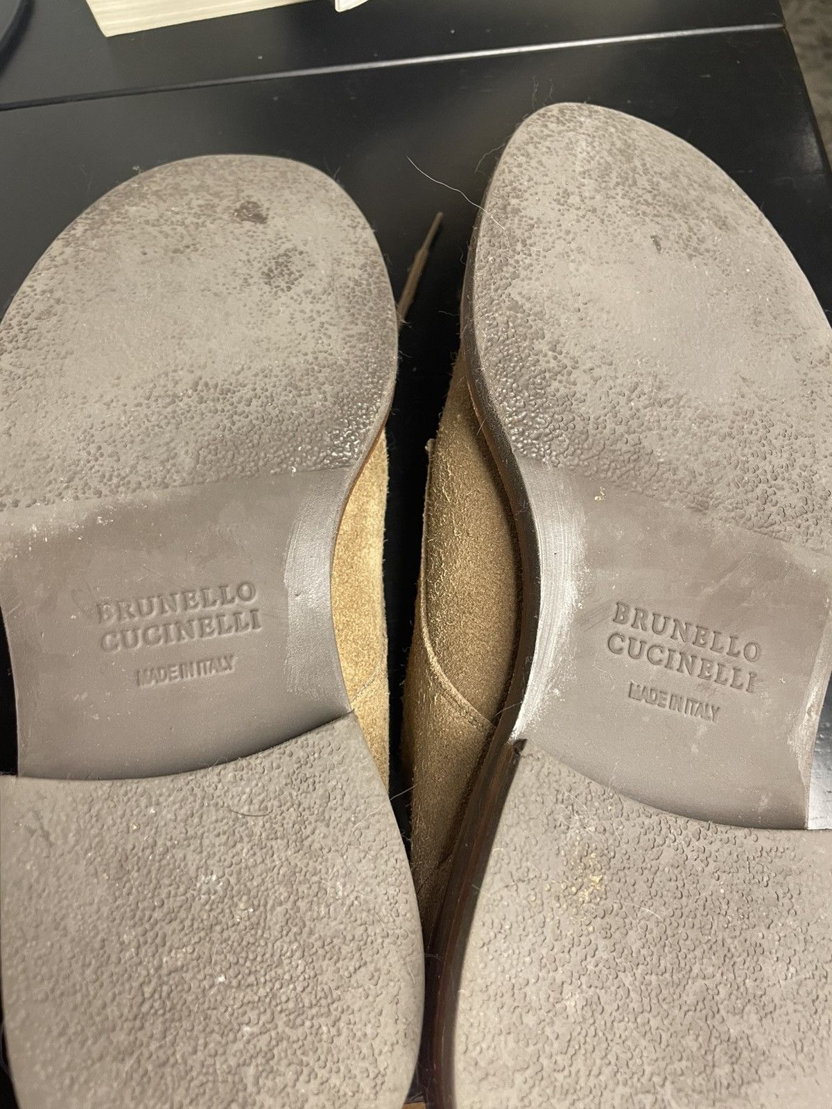 Brunello Cucinelli Brunello Cucinelli Suede Lace-Up Derbies, Sz 42 IT/9.5 US Size US 9.5 / EU 42-43 - 5 Thumbnail