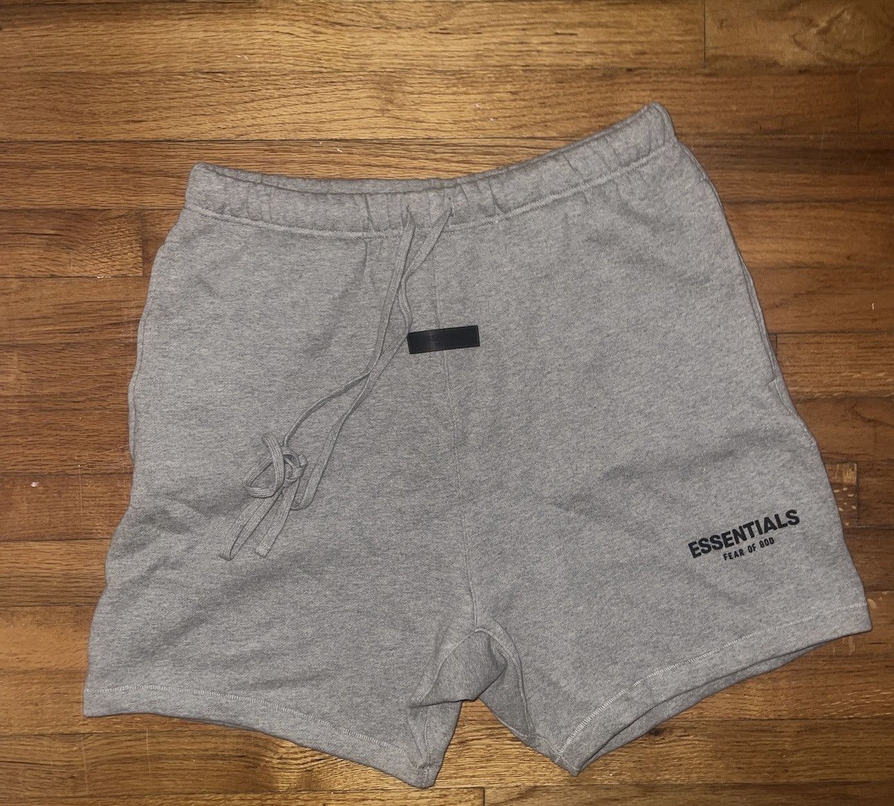 Essentials Grey essential shorts Grailed