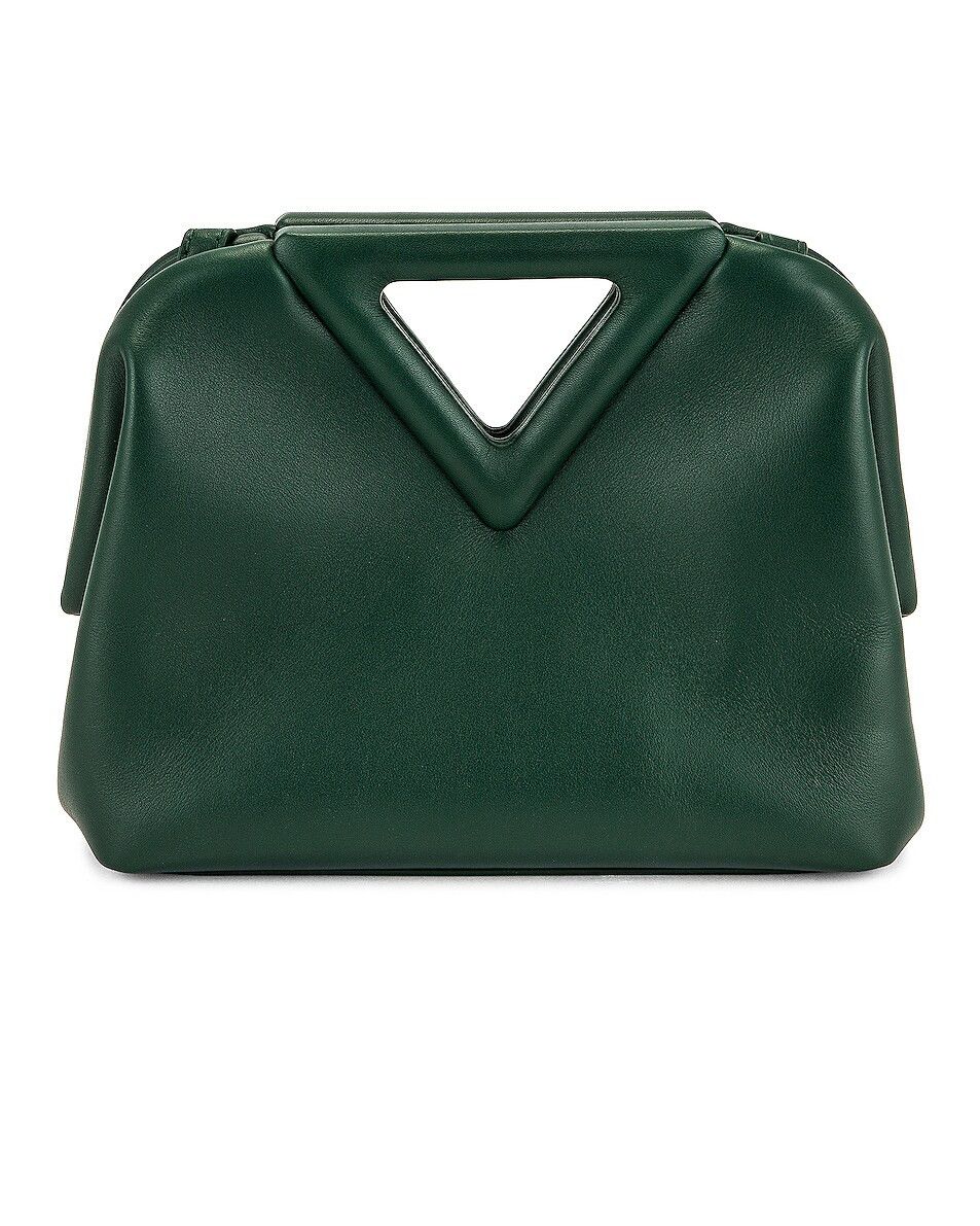 Bottega Veneta o1n1vont0525 Size: OS / Small Point Bag in Raintree Size ONE SIZE - 4 Thumbnail