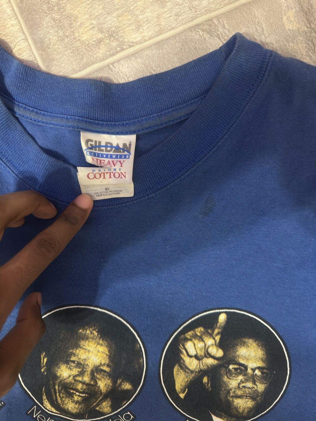 Vintage VTG BLACK HISTORY MONTH MEMORIAL TEE Size US XL / EU 56 / 4 - 2 Thumbnail