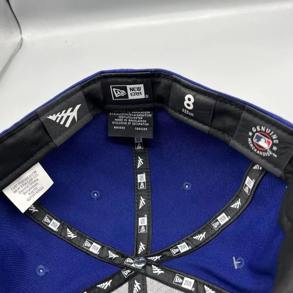 New Era Los Angeles Dodgers Paper Planes Roc Nation Hat Men 8 Size ONE SIZE - 4 Thumbnail