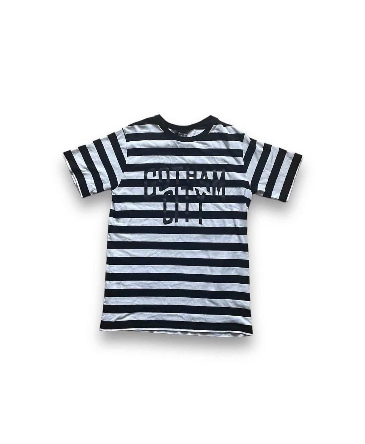 image of Number N Ine Gotham City Reprint Tshirt in Black, Men's (Size Medium)