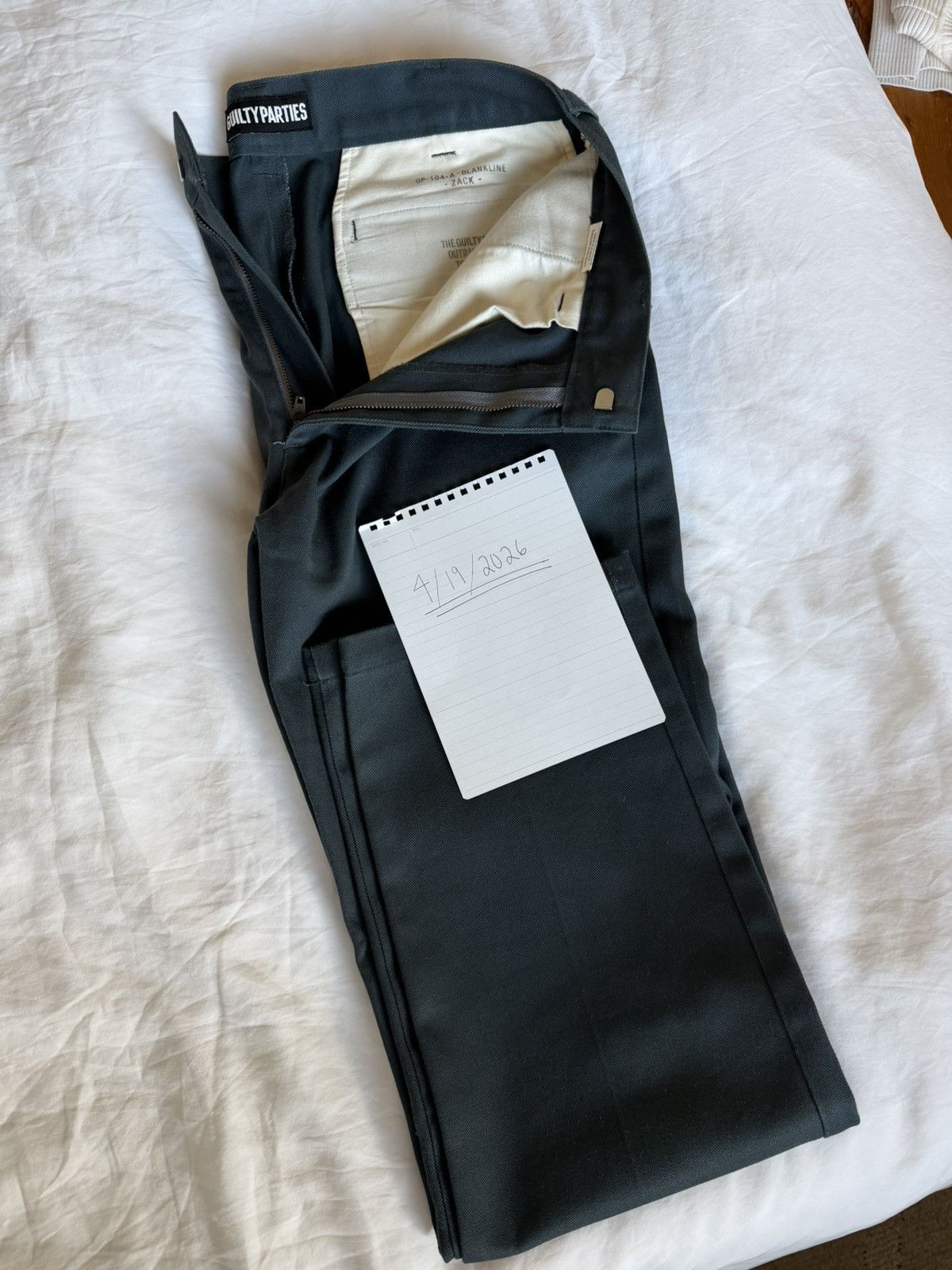Wacko Maria Wacko Maria "Guilty Parties" T/C Work Pants - Charcoal/Slate Size US 31 - 4 Thumbnail