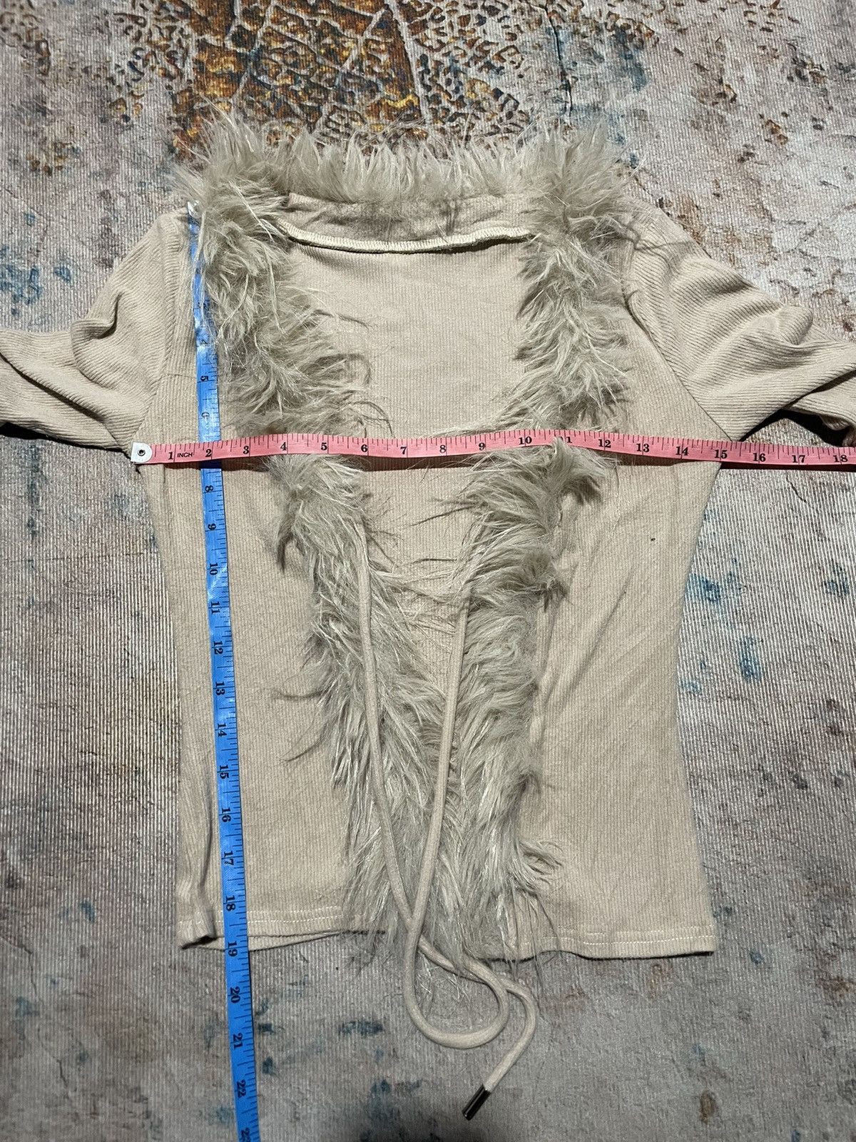 Japanese Brand Japanese Fur cardigan sweater ifsixwasnine lgb style Size US S / EU 44-46 / 1 - 6 Thumbnail
