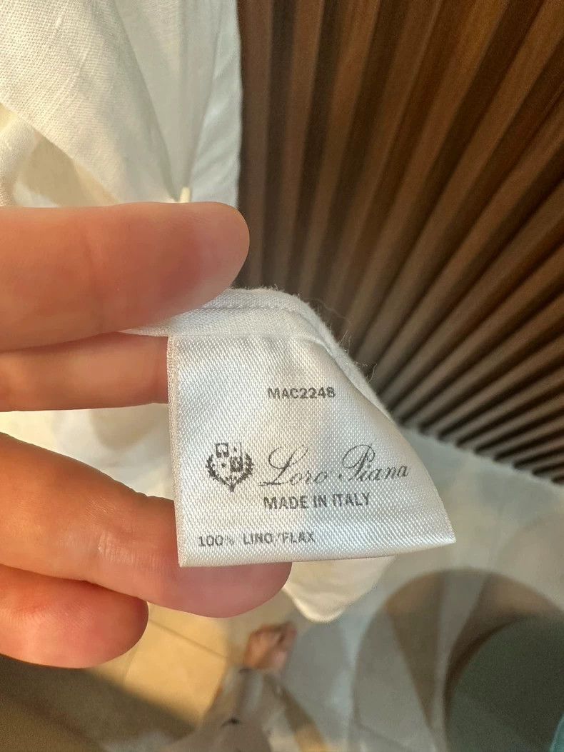 Loro Piana LORO PIANA A beige shirt Size XS / US 0-2 / IT 36-38 - 3 Thumbnail