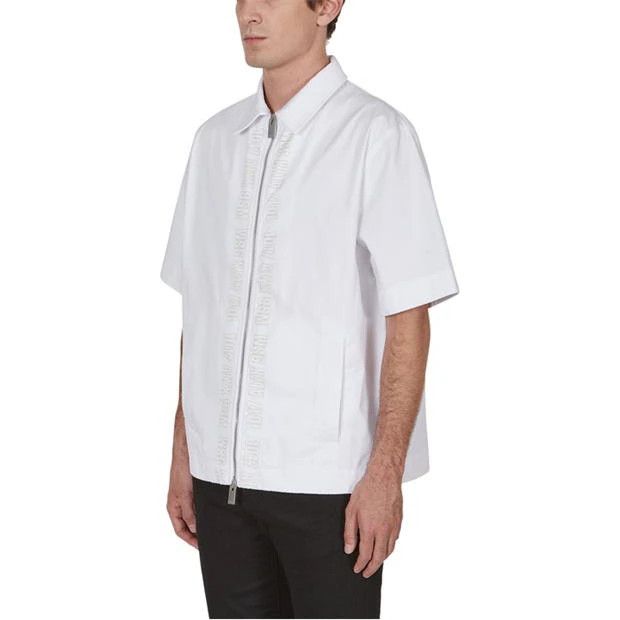 1017 ALYX 9SM o1g2r1mq0824 Graphic S/S Zip Shirts in White Size US S / EU 44-46 / 1 - 2 Thumbnail