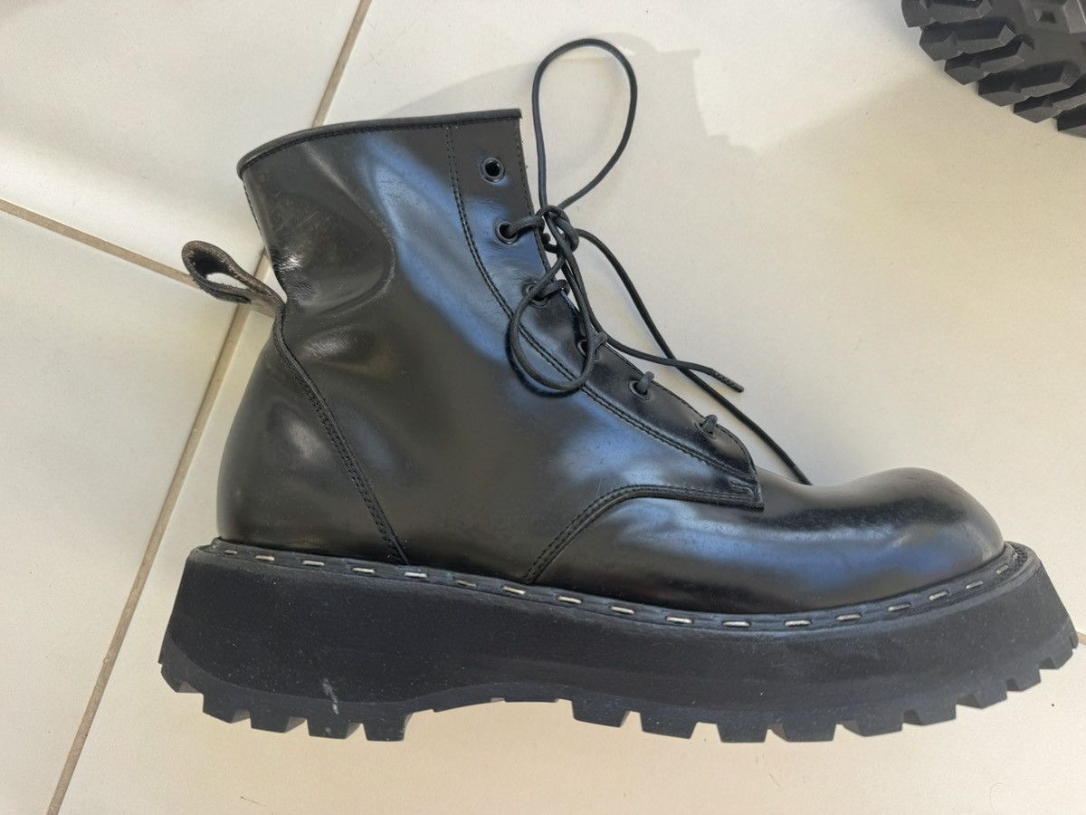 Premiata MEN LEATHER WORKWEAR BOOTS Size US 8 / EU 41 - 2 Thumbnail